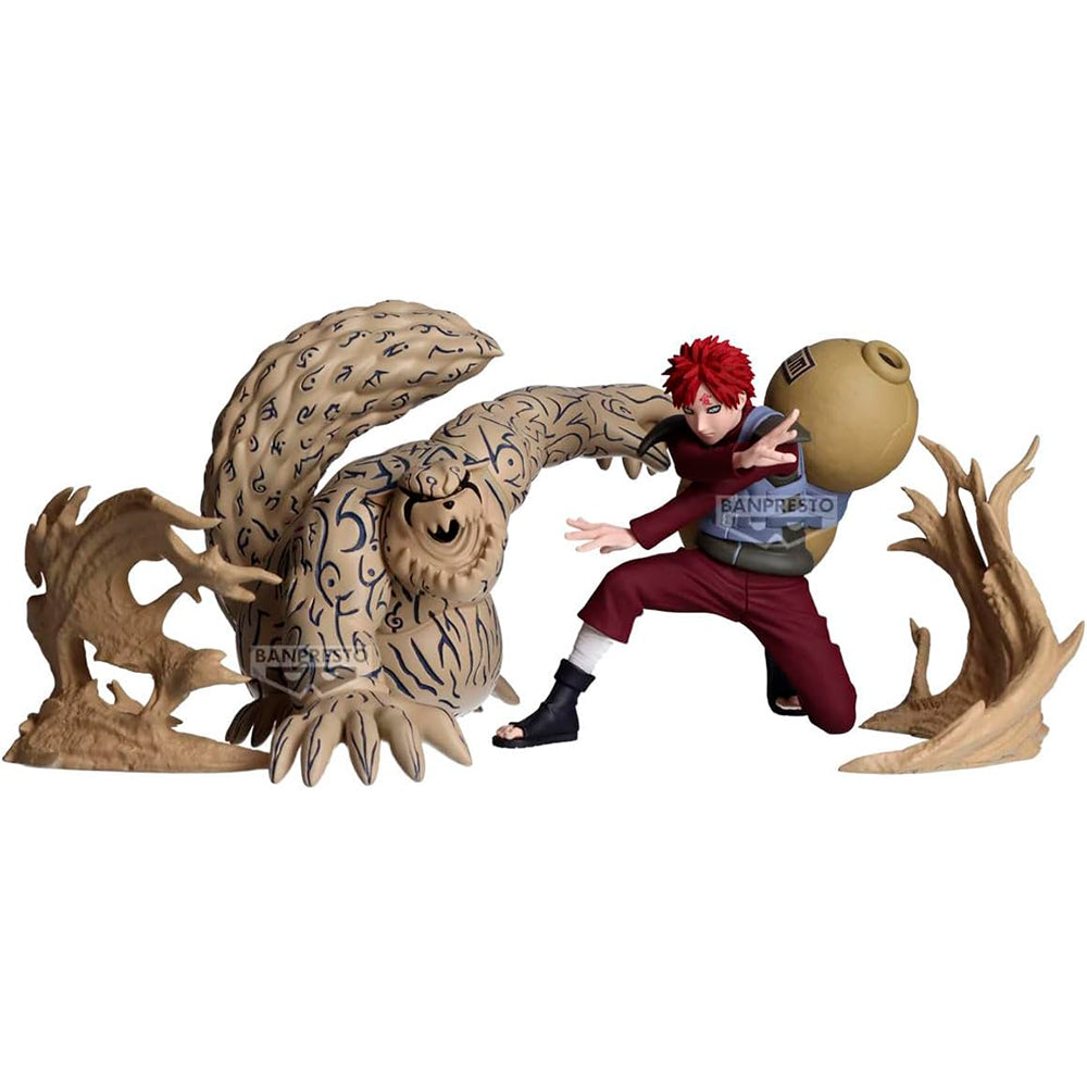 Bandai NARUTO SHIPPUDEN SOFT VINYL FIGURE-SHUKAKU &amp; GAMABUNTA-(A:SHUKAKU)