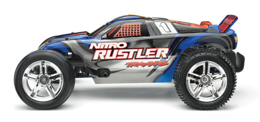 Nitro Rustler TRX2.5 RTR TQi TSM TRX 44096