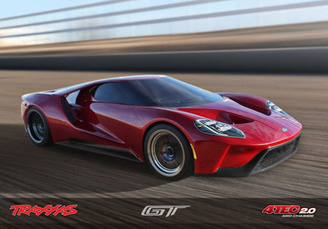 Ford GT 1/10 4WD RTR TQi TSM TRX 83056-6