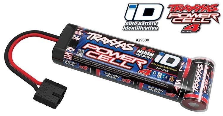 NiMH Battery 8,4V 4200mAh Series 4 iD-connector 2950X