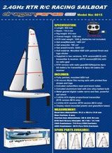 Dragon Force RG65 V6 Sailboat w/o Radio Equipment JW8815ARTR