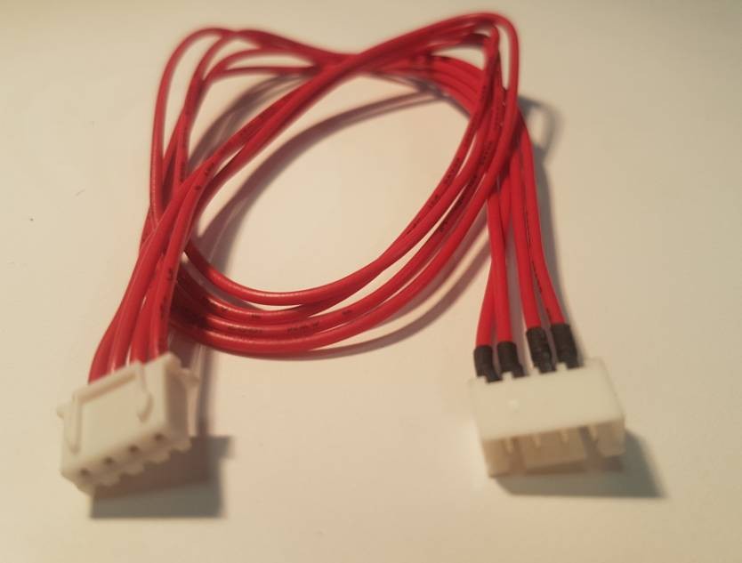 Forlængerkabel JST 4 pin 40 cm