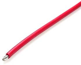 Silicon wire 1m red 2,5mm2 dia 3.9mm