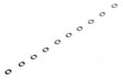 Metal Rings for Mainsheet Bridle (10) 881526