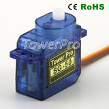 Tower Pro mikro servo SG90 - perfekt til båd, fly, bil, drone m.v.