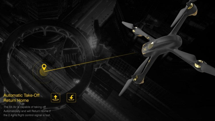 H501A X4 Air Pro FPV 220x220, Waypoints, Orbiting, Follow Me