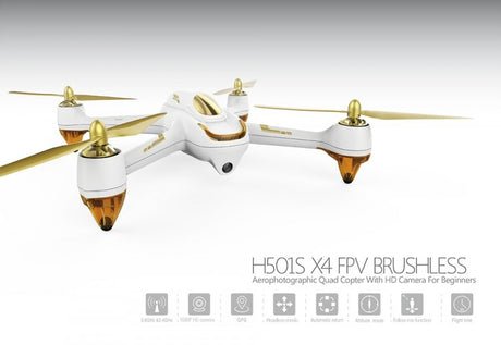 Hubsan H501S X4 FPV Brushless 220x220, HD-Kamera, GPS, Follow Me