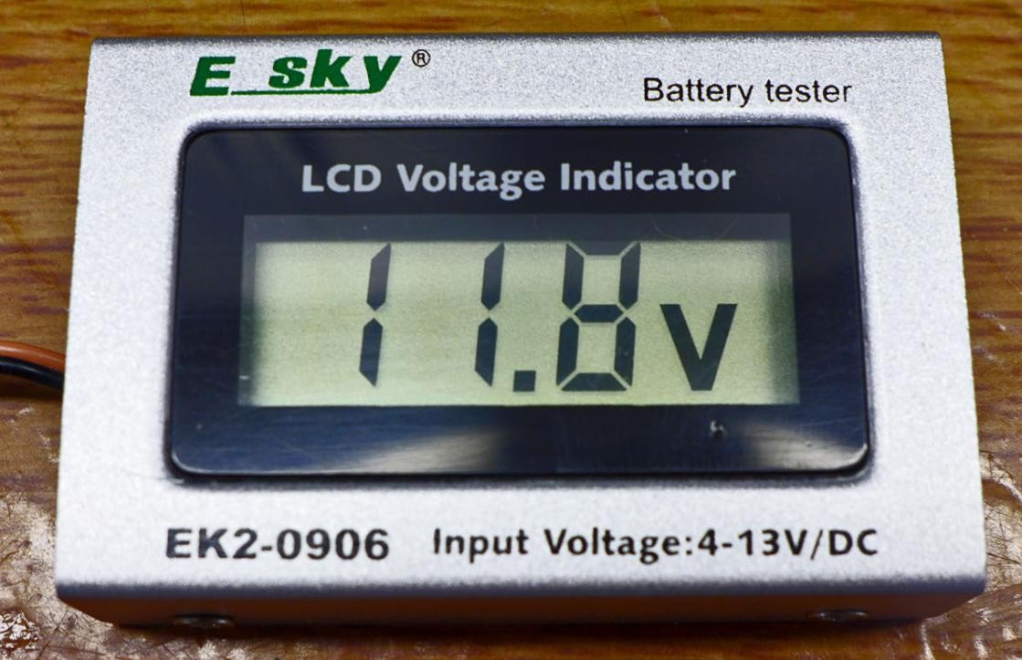 Batteritester - test batteripakker, celler m.v. 4-13 V /DC