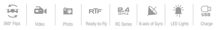 Discovery Drone 6-Axis Gyro HD Video Camera