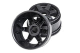 QuantumR Race Truck Wheel (Black/2pcs)