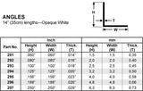 Angle (.188) 4.8x350 mm (3)