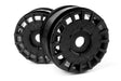 QuantumR Rally Car Wheel (Black/2pcs)