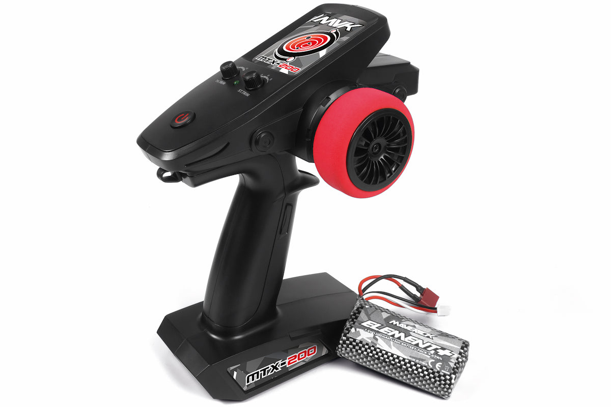 Atom AT1 1/18 4WD Electric Truck - Red