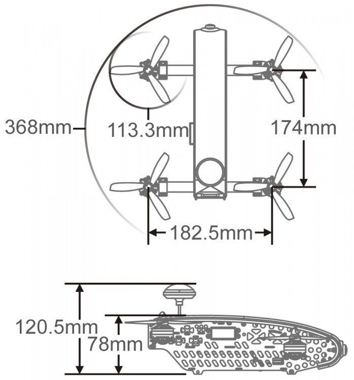 OSPERY FPV RTF Racer w/o battery & charger