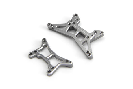 Aluminum Shock Tower Set (Front/Rear/Grey)