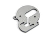 2mm Motor Plate (7075/Gunmetal)