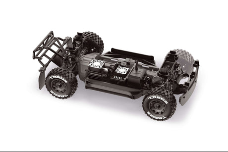 QByte SC Flux 1/12th SC Truck - Blue