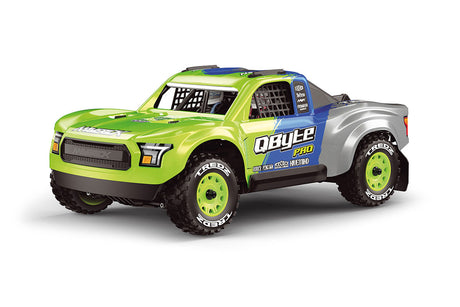 QByte SC Pro 1/12th SC Truck - Fluoro Green