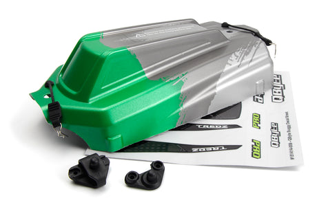 QByte XB 1/12th Buggy Printed Body - Green