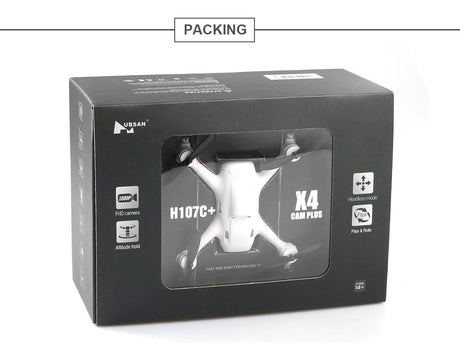 Hubsan X4 Plus H107C+ Ekstra flyvetid og 720p Kamera! Ekstra flyvetid og 720p Kamera!