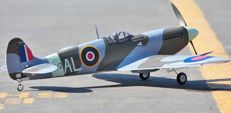 FMS 800mm Spitfire fly RTF - flot fjernstyret fly