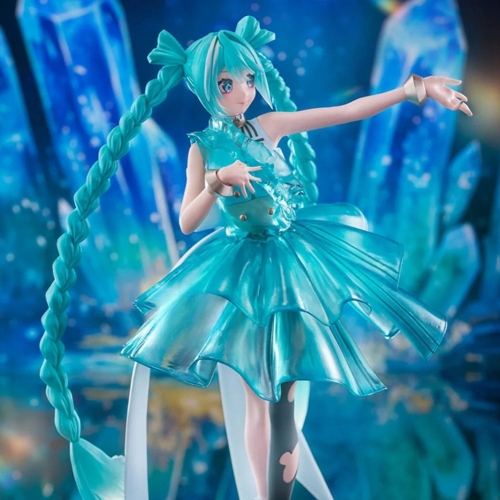 Bandai Hatsune Miku Banpresto Evolve Clearluxe-Emeraldgem-Figure
