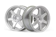 TE37 Wheel 26mm Matte Chrome (0mm Offset)