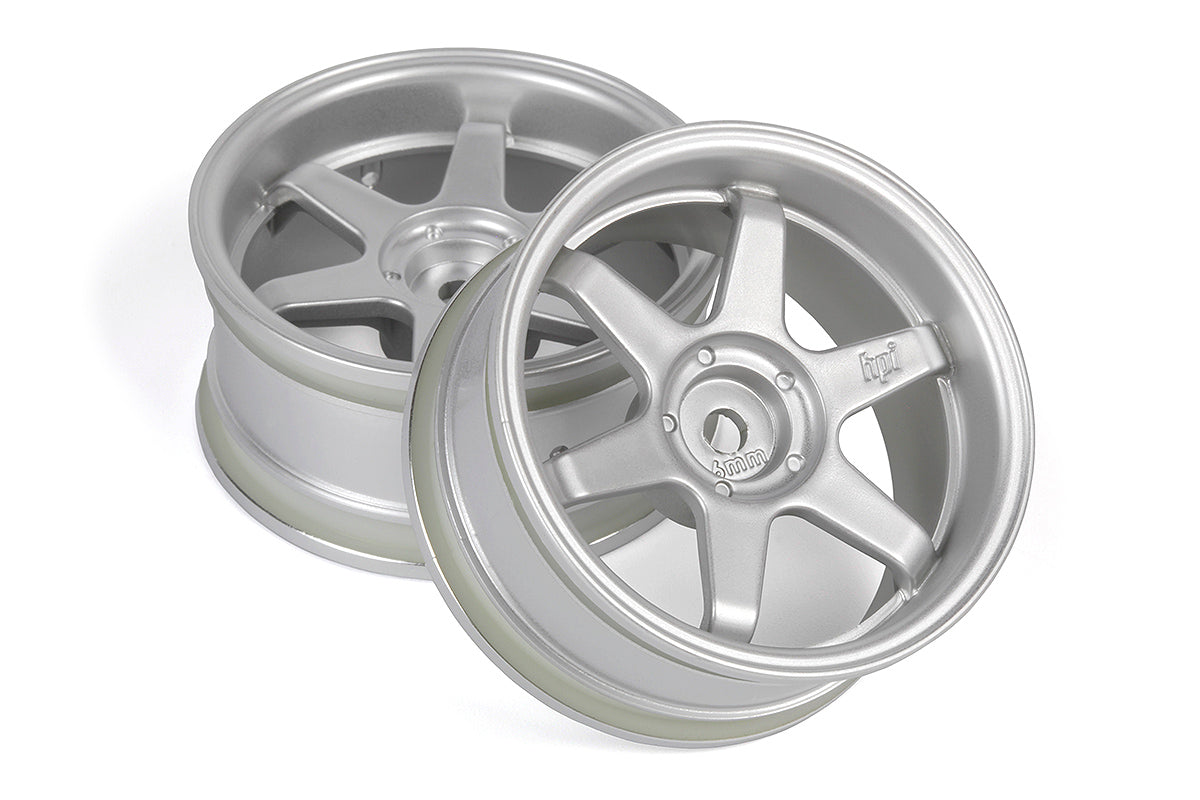 TE37 Wheel 26mm Matte Chrome (6mm Offset)