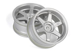 TE37 Wheel 26mm Matte Chrome (6mm Offset)