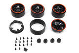 CL-5 Beadlock Wheel 1.2in (Red/4pcs)
