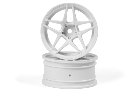 Kansei Astro Wheels White 6mm Offset 26mm (Pr)