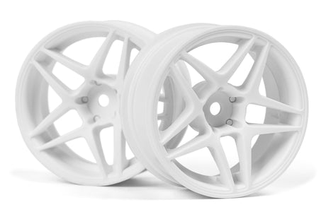 Kansei Astro Wheels White 6mm Offset 26mm (Pr)