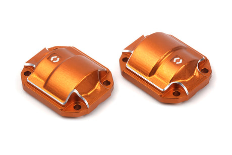 Aluminum Diff Cover (Orange/2pcs)