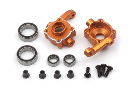 Aluminum Steering Spindle Set (Orange)