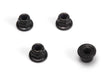 Flange Lock Nut M2.5 (Silver/4pcs)