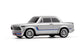 nano-TTR BMW 2002 Turbo - Silver