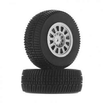 DROMIDA Tires & Wheels (2) SC4 DIDC1056