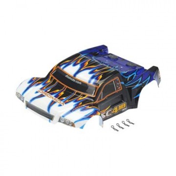 DROMIDA Body Blue/Black w/Decals SC 4.18 BL DIDC1097