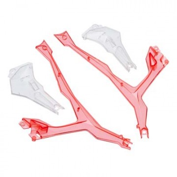 DROMIDA LED Arm Covers Red Vista DIDE1185