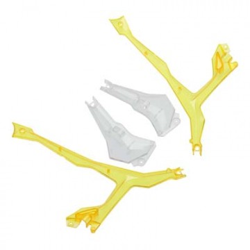 DROMIDA LED Arm Covers Yellow Vista FPV* DIDE1212