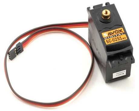 Savöx 16 kg servo SC-0251MG - perfekt til f.eks. E-revo 2.0 samt tungere biler