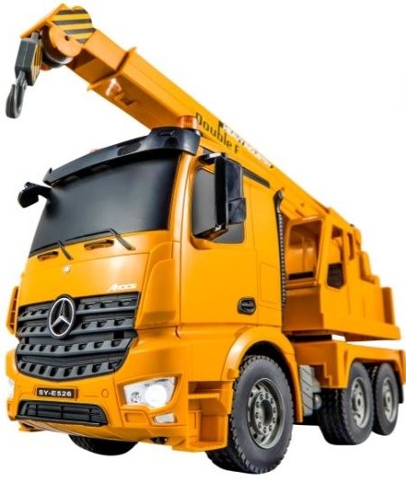 Flot fjernstyret Mercedes-Benz Arocs kran 1:20