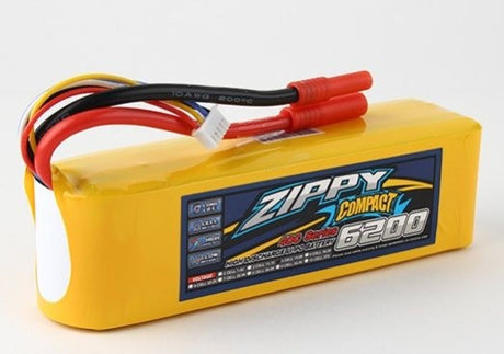 LiPo 14.8V 6200mAh 4s 40c Lipo ZIPPY Compact