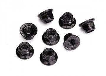 Traxxas 8447 Lock Nut Flanged M5 Steel (8)