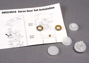 Traxxas 2010 Servo gear set to 2018