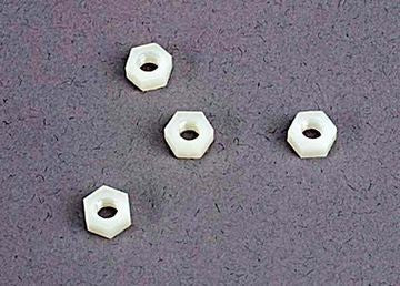 Traxxas 2447 4mm nylon wheel nut 4