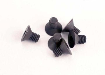 Traxxas 2549 Screws, 3x5mm countersunk machine (6) (hex drive)