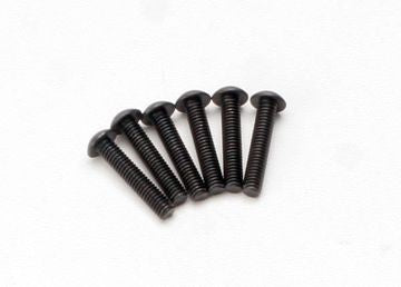Traxxas 2589 Screws, 4x20mm button-head machine (hex drive) (6)
