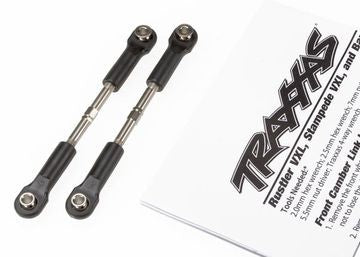 Traxxas 3643 Turnbuckle Complete Steel Camber Link 82mm (2)