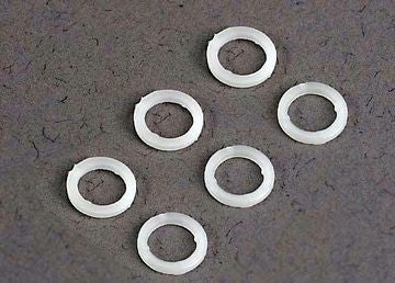 Traxxas 3685 White plastic washers 5x8x1.0